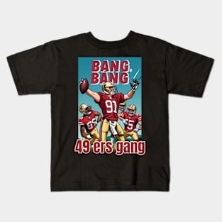 49 ers victor design,go niners Kids T-Shirt